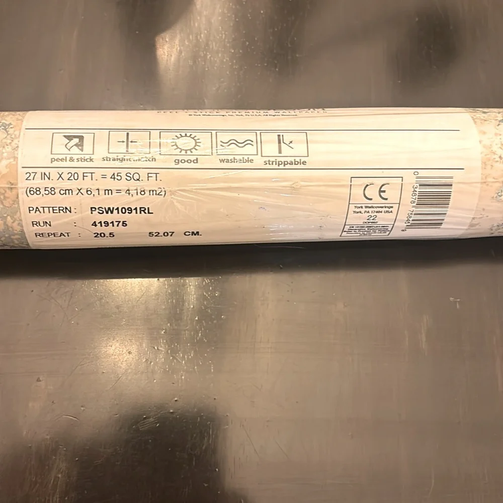 York Paper Co.- Candice Olson-Peel & Stick Premium Wallpaper